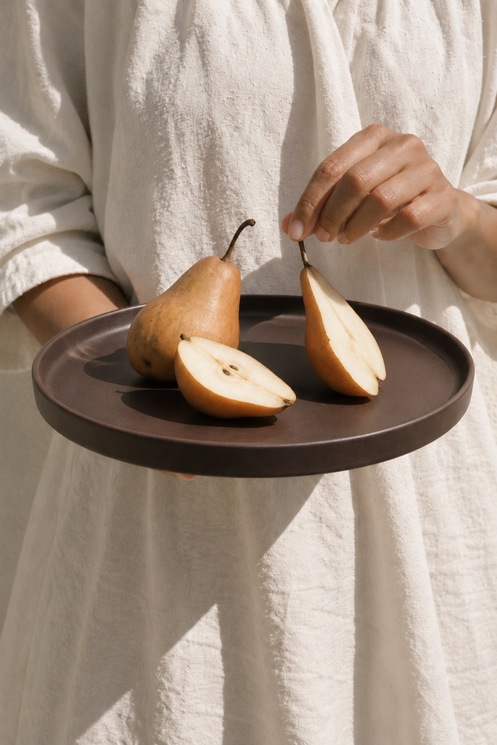 The Cacao & Olive Platter Set - Set of 2