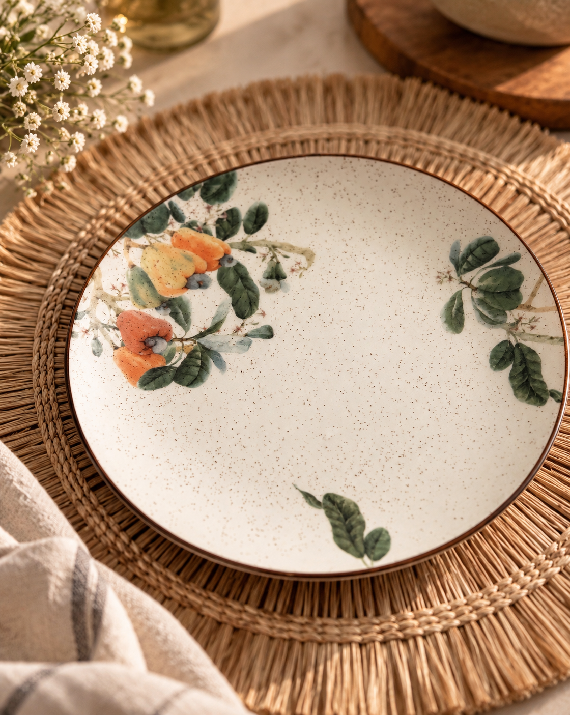 The Jardin Porcelain Dinner Set