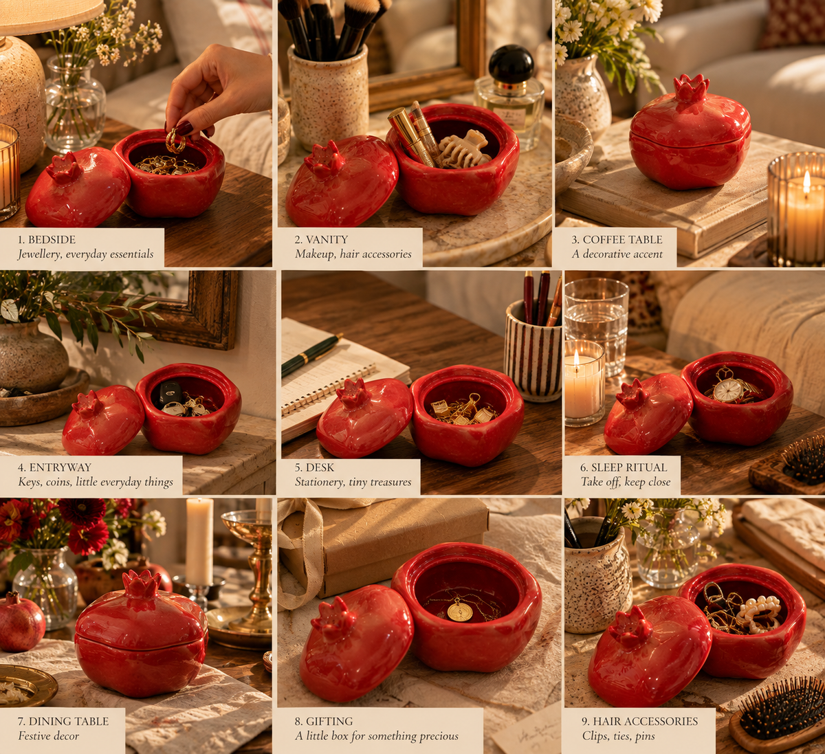 The Pomegranate Trinket Box
