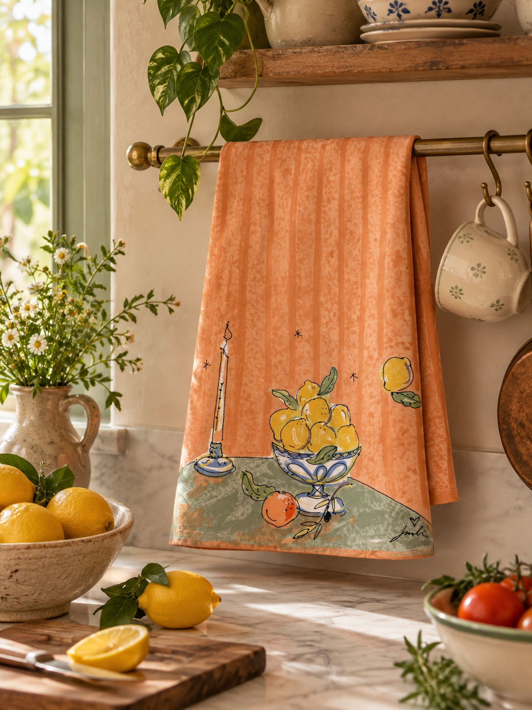 The Capri Kitchen Towel