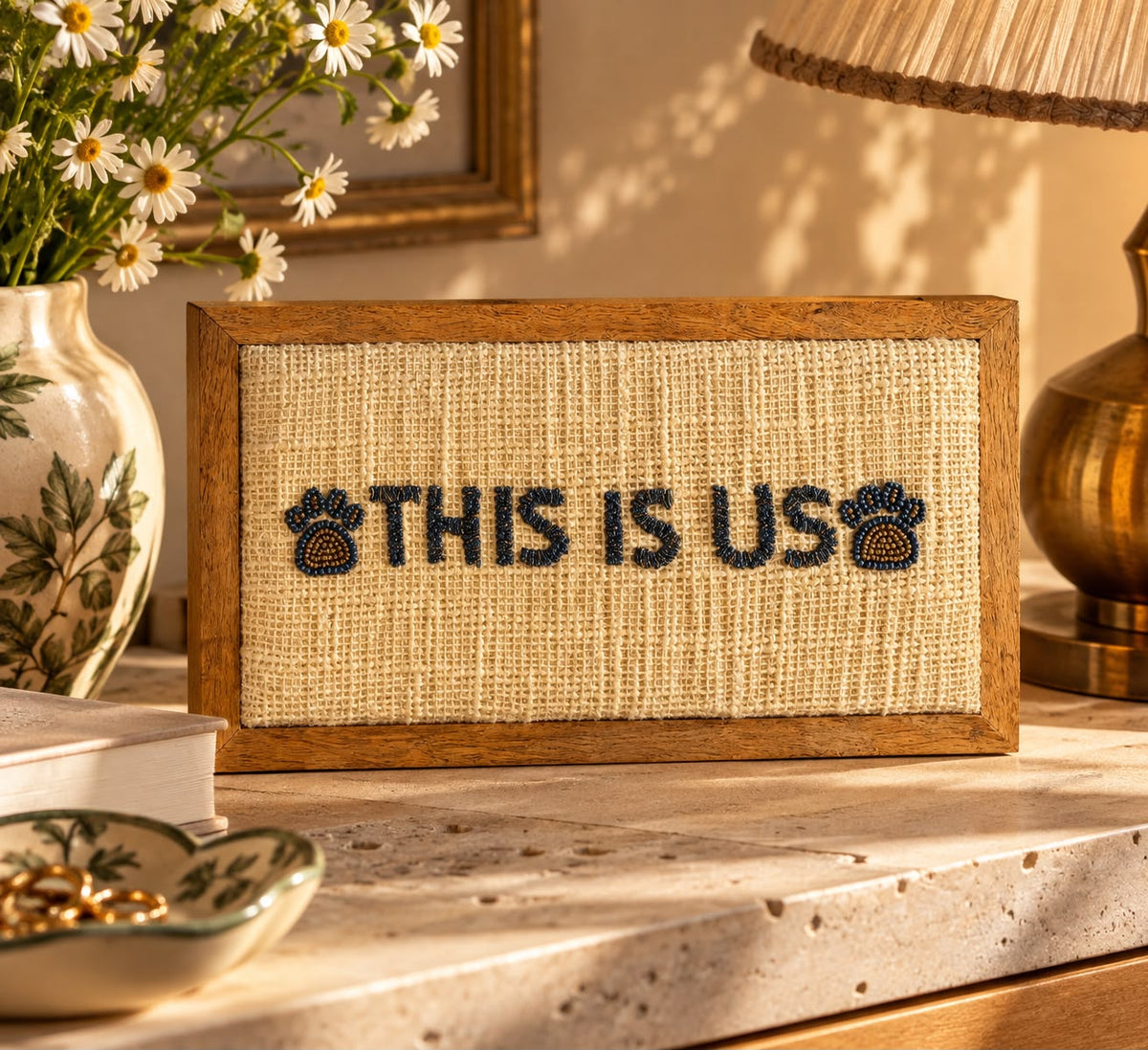 The This Is Us Wooden Decor Frame