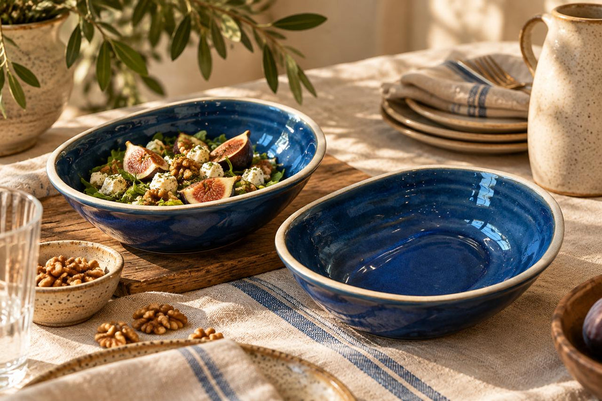 The Cobalt Blue Serving Bowl