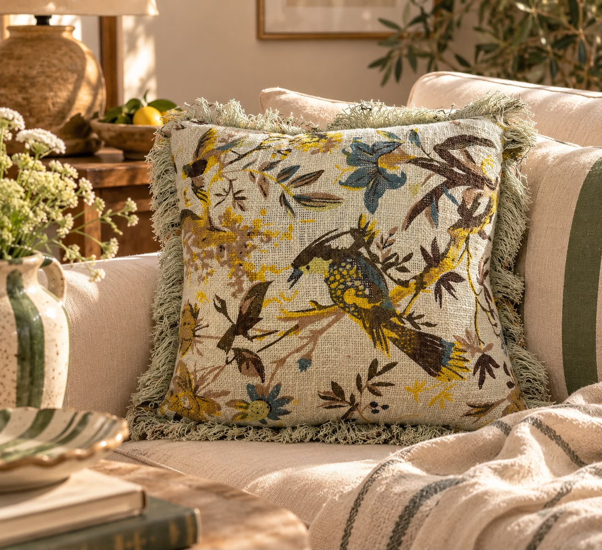 The Parrot Cushion Cover