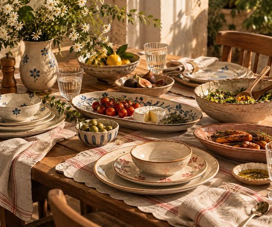 How to Mix Plates, Bowls & Platters