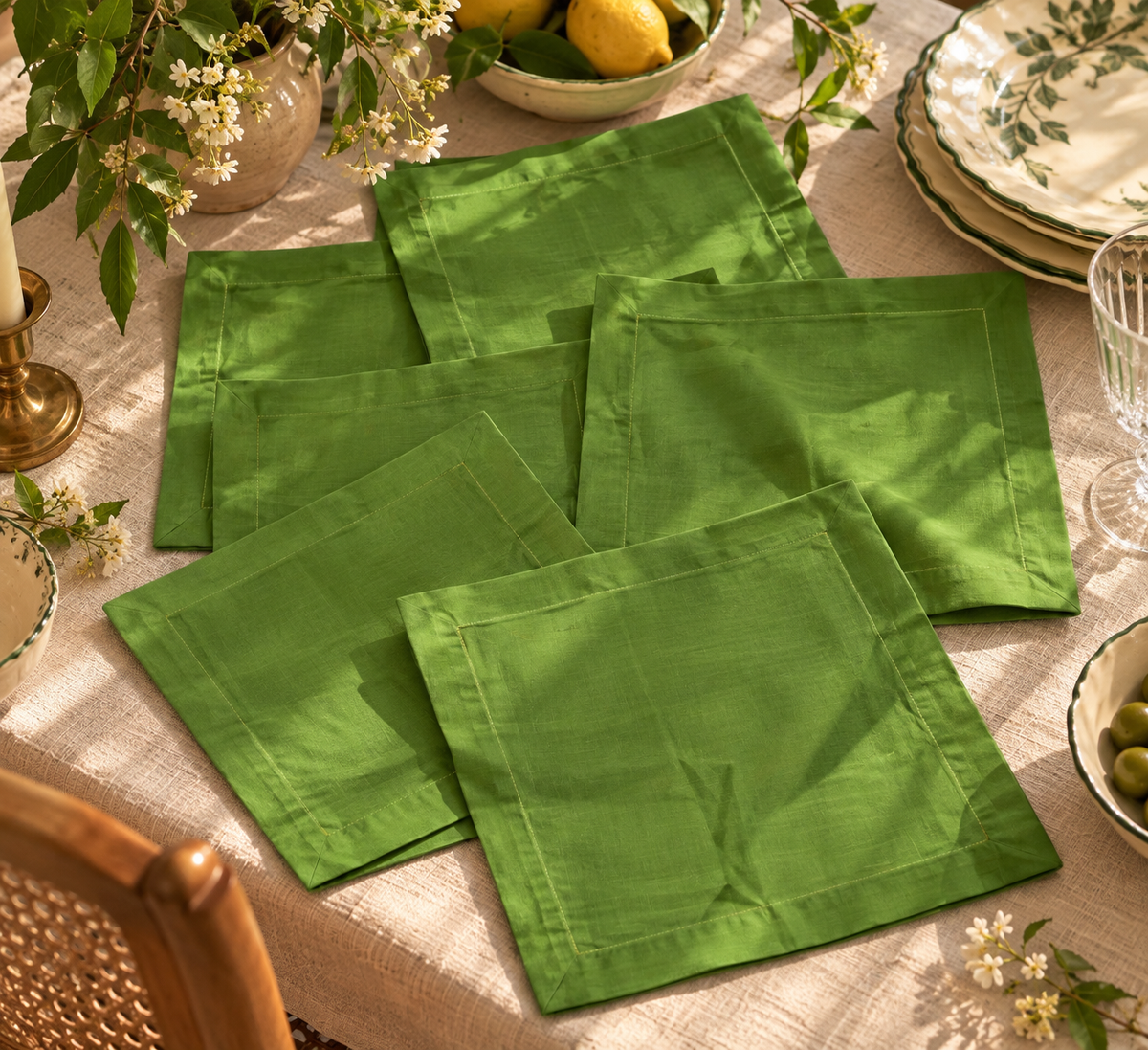 The Meadow Table Napkin Set - Set of 6