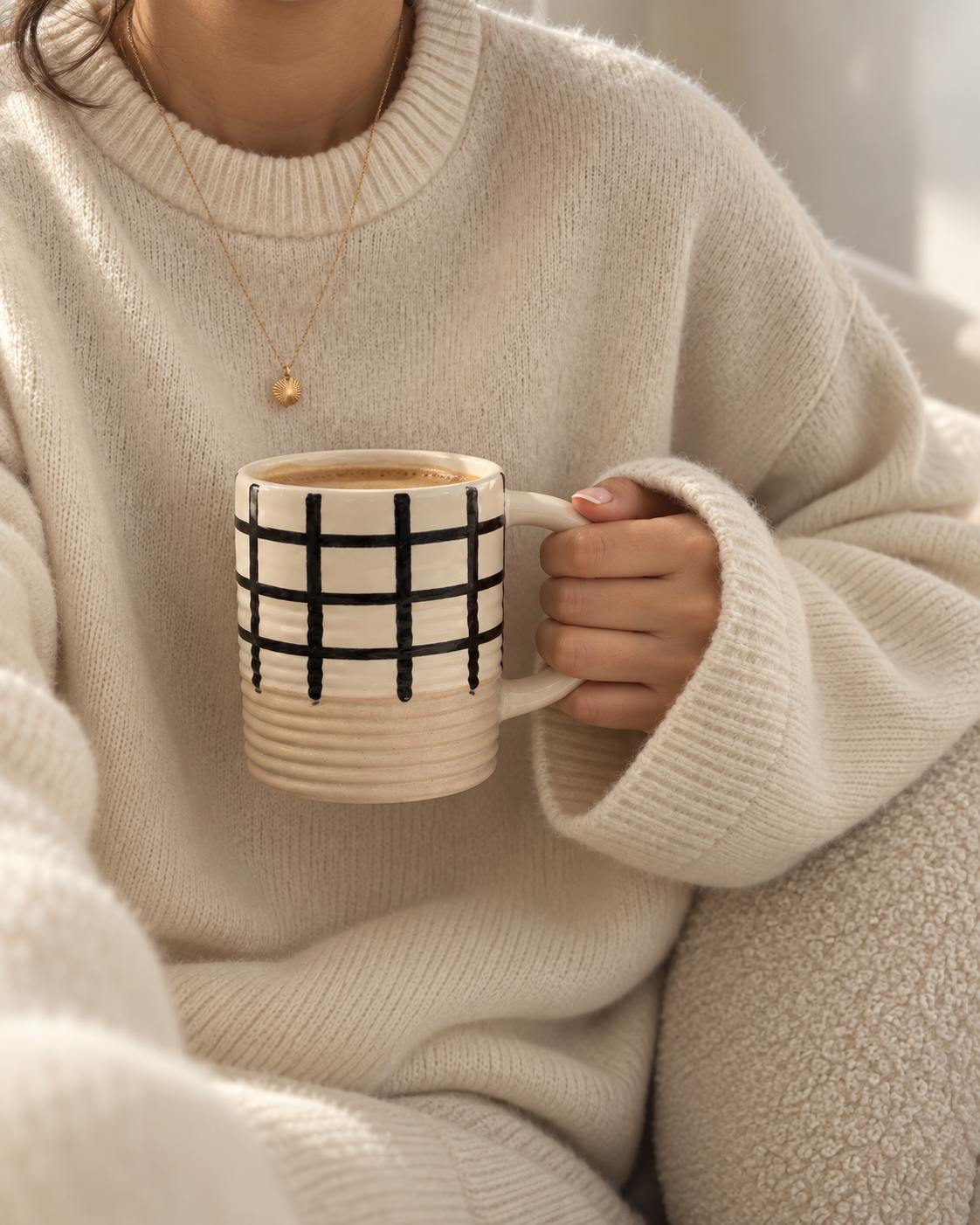 The Gridline Mug Set Of 2