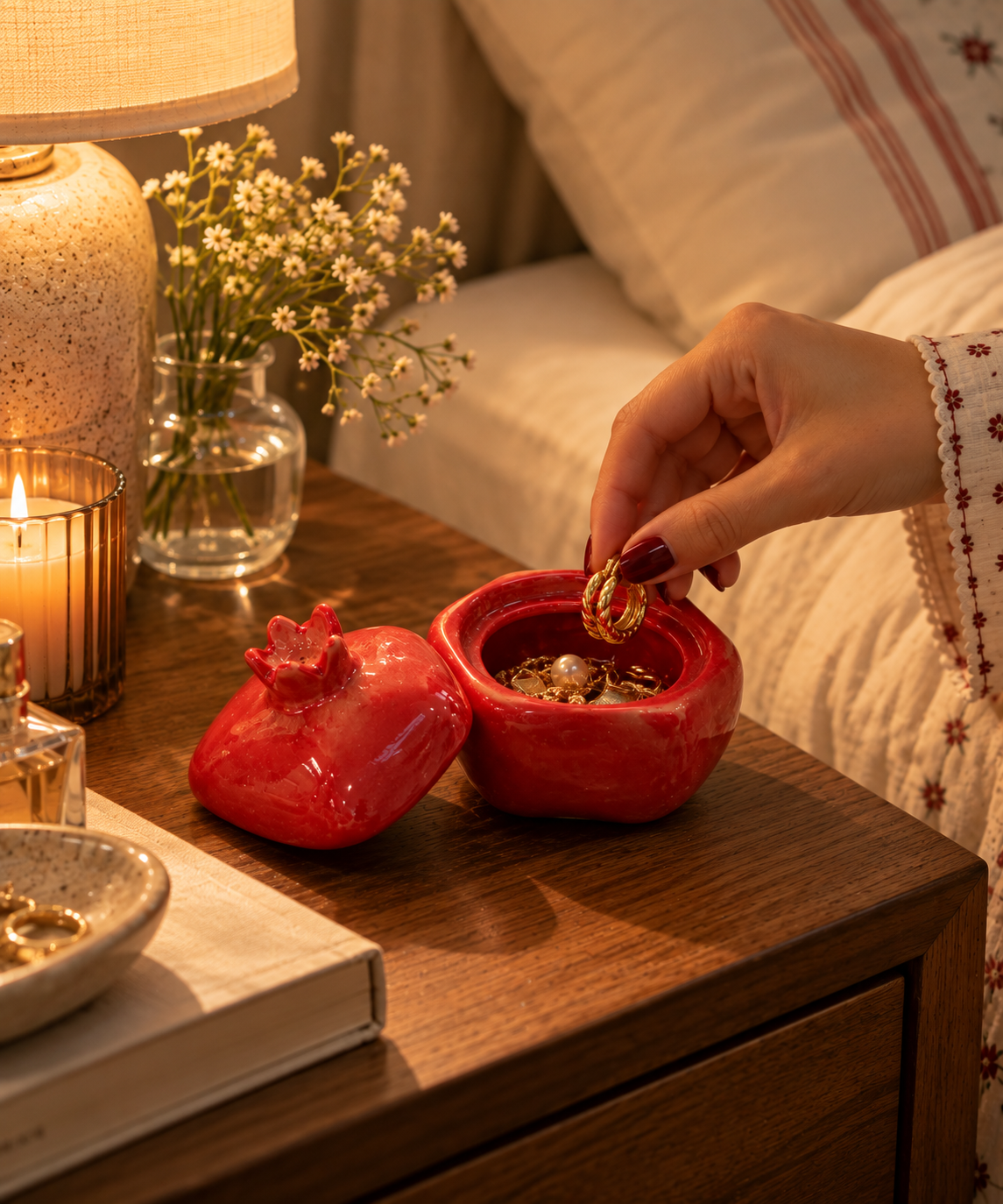 The Pomegranate Trinket Box