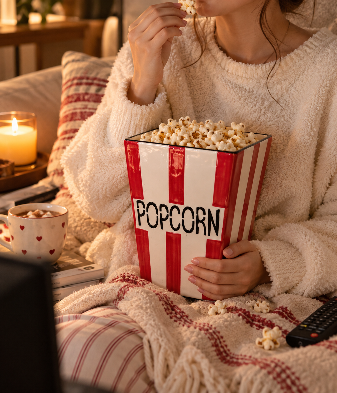 The Movie Night Popcorn Tub