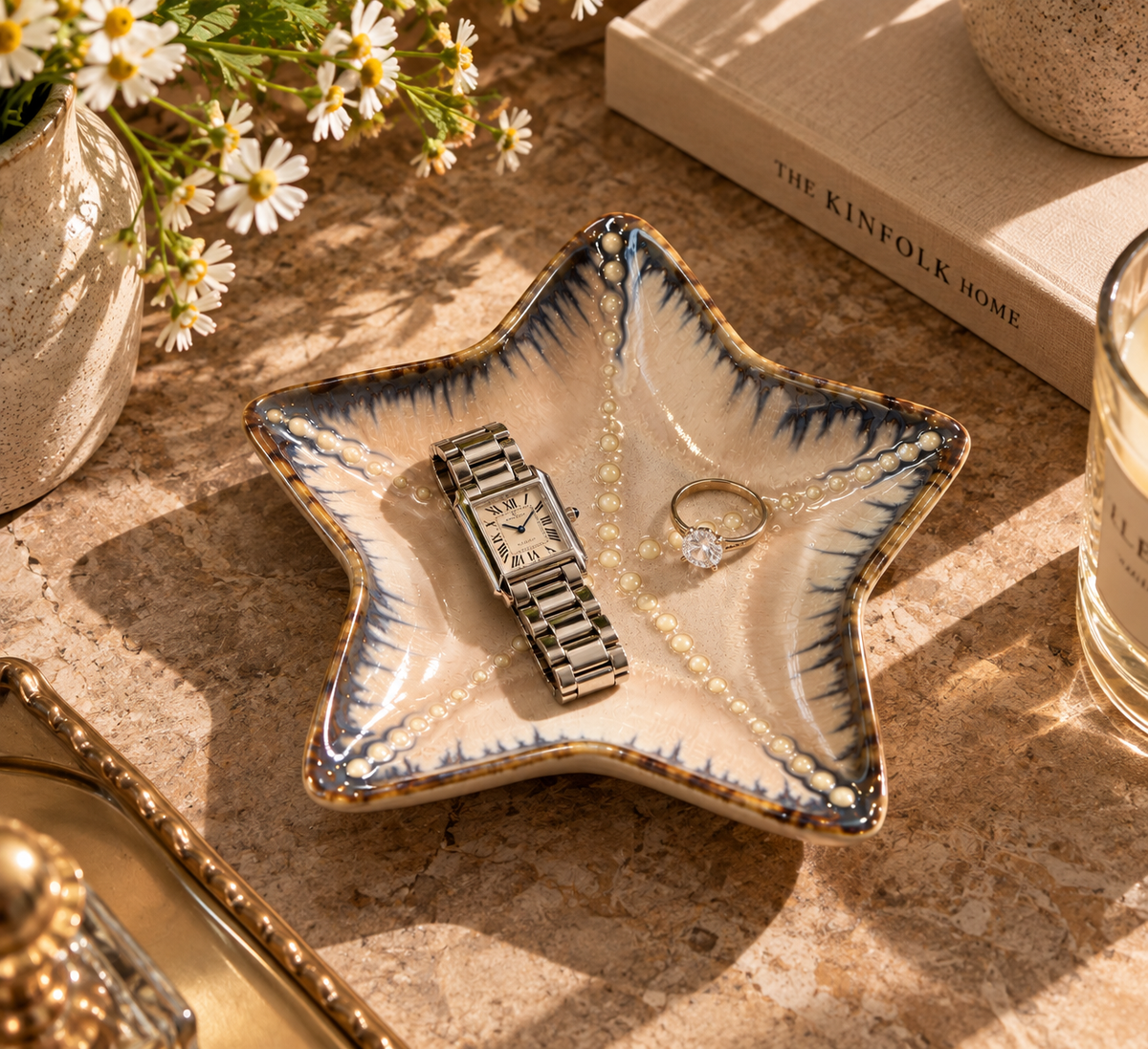 The Starfish Trinket & Nibble Tray