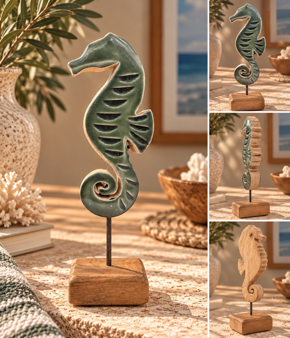 The Nerina Seahorse Sculpture