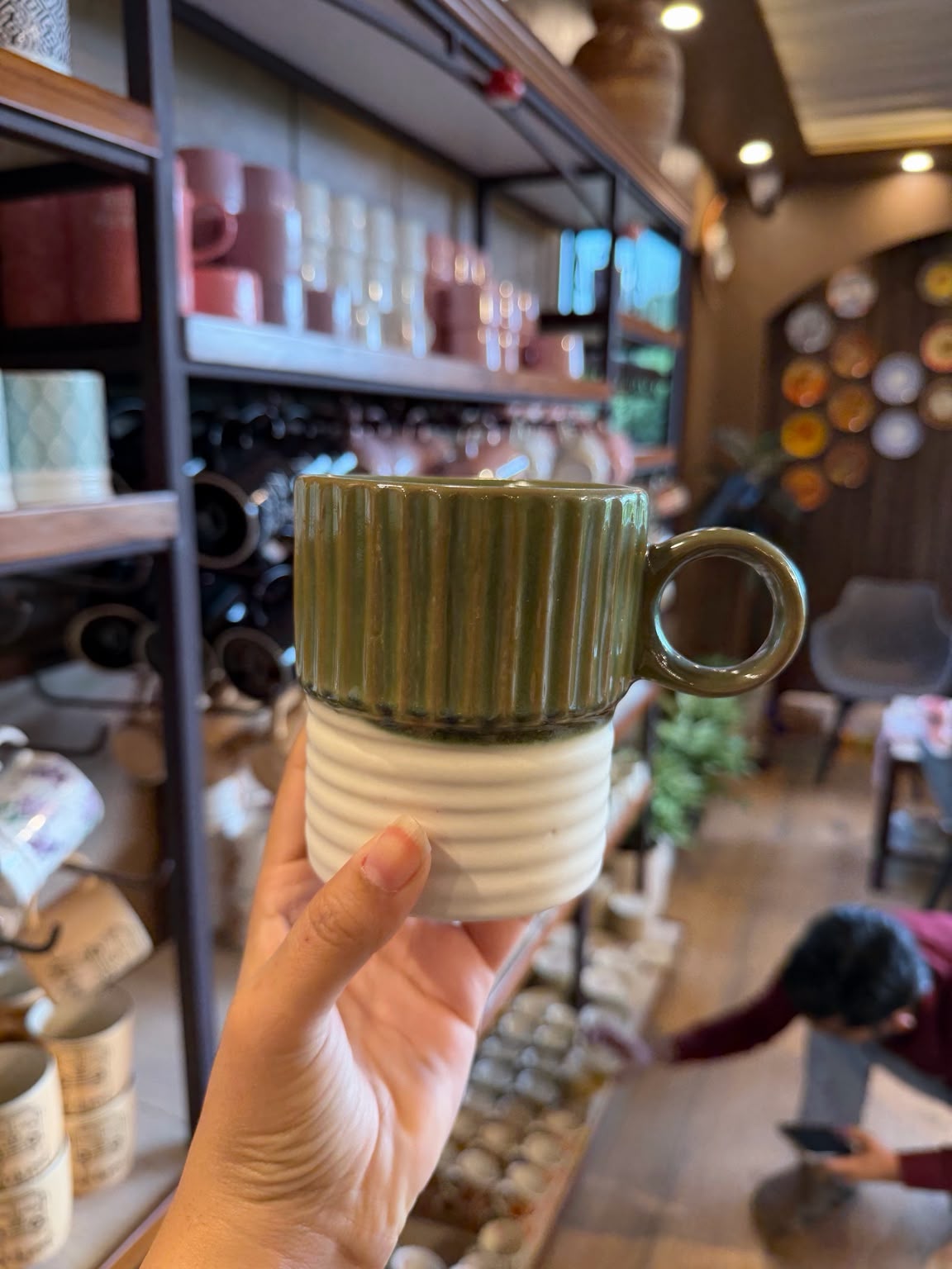The Fern & Form Ceramic Mug
