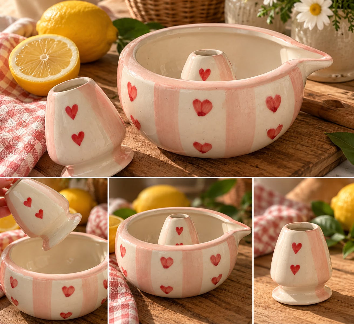 The Heart Matcha Set – Set of 2