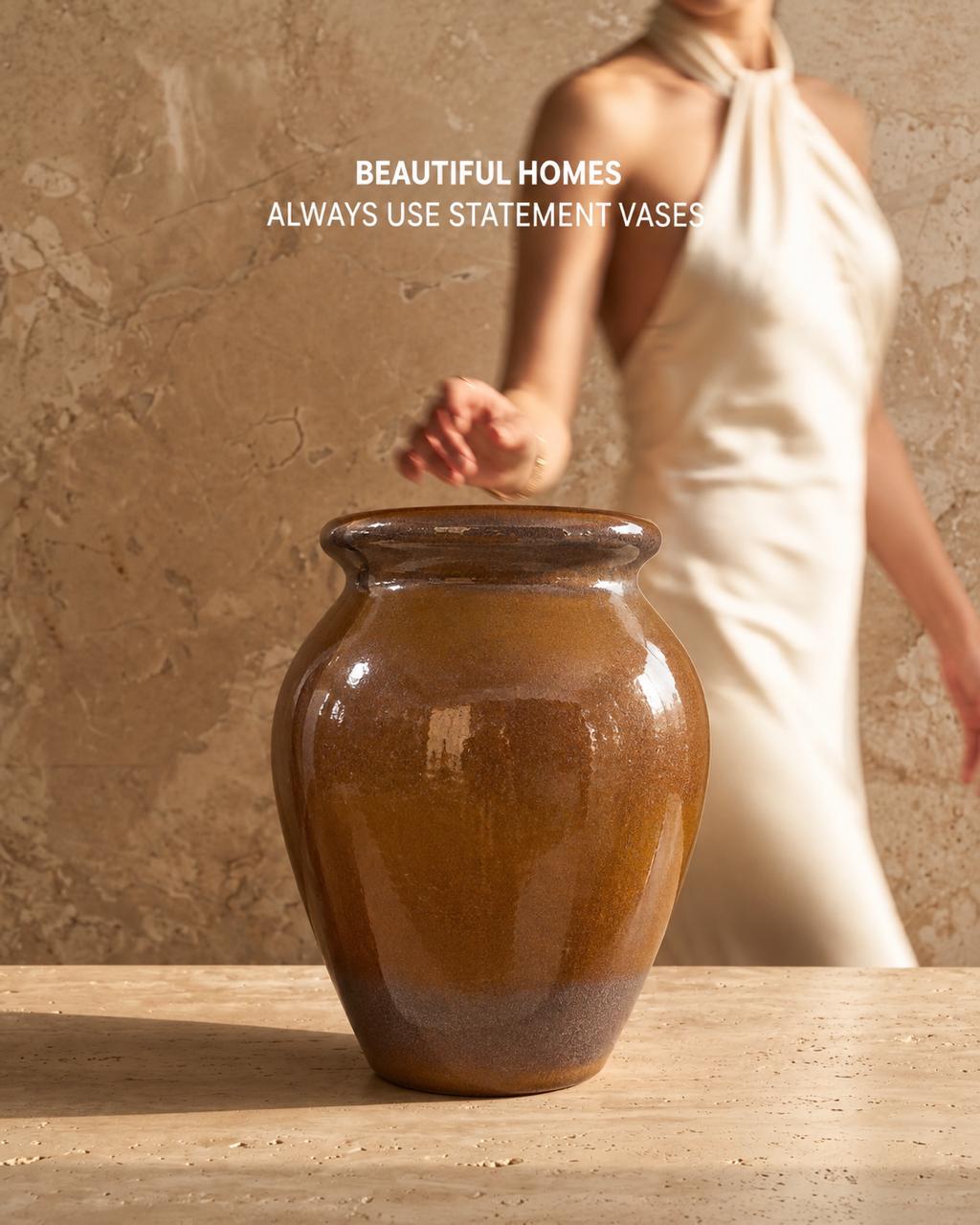 The Amber Heritage Vase