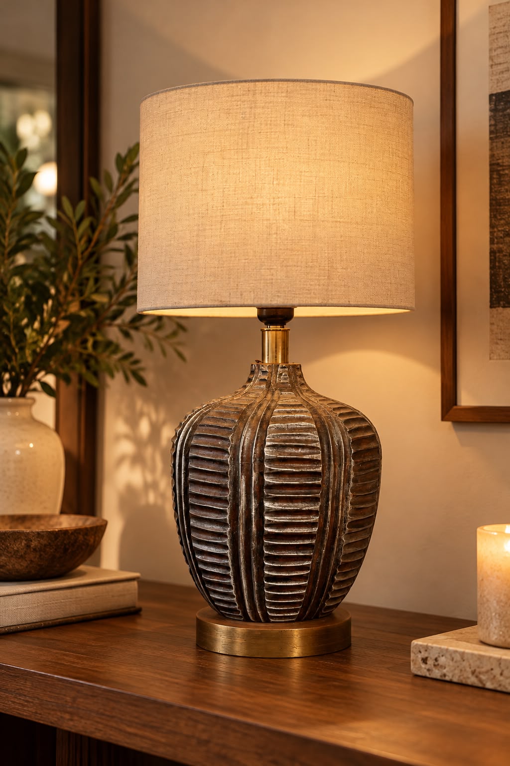 The Arden Sculpted Table Lamp