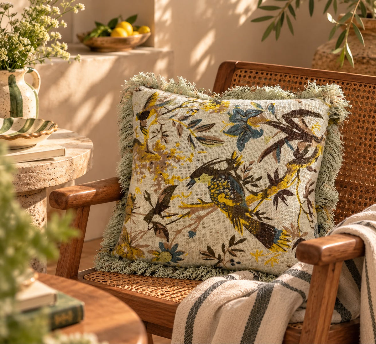 The Parrot Cushion Cover