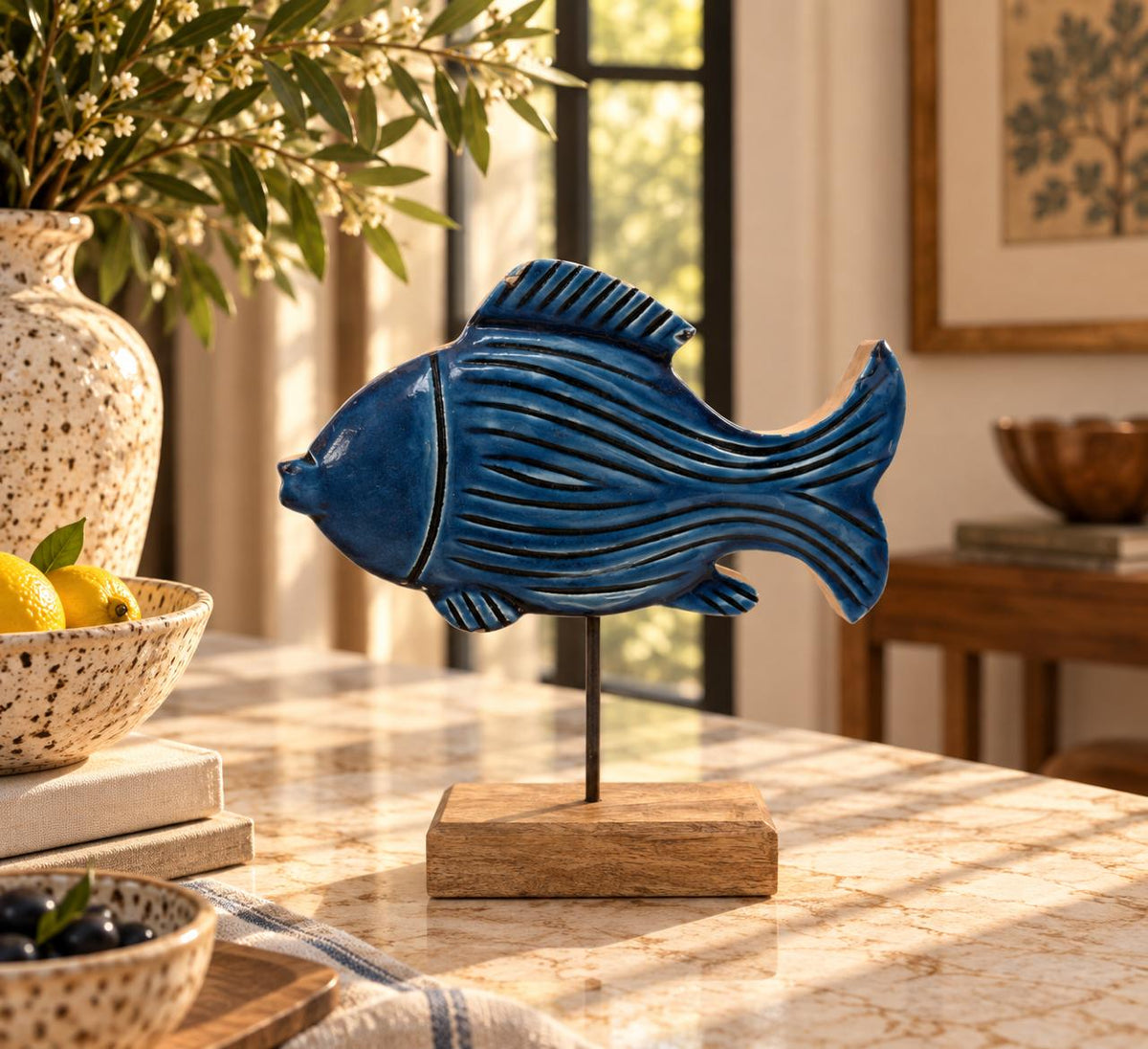 The Marlin Fish Sculpture