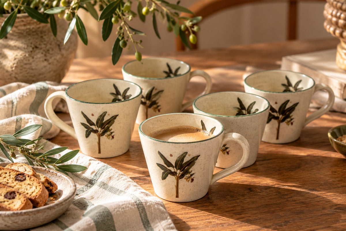 The Olive Grove Tea Cup