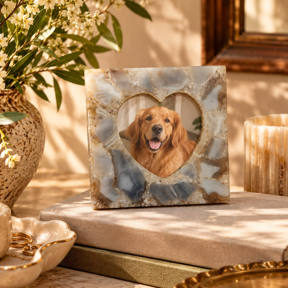 Heart Design Tabletop photo Frame