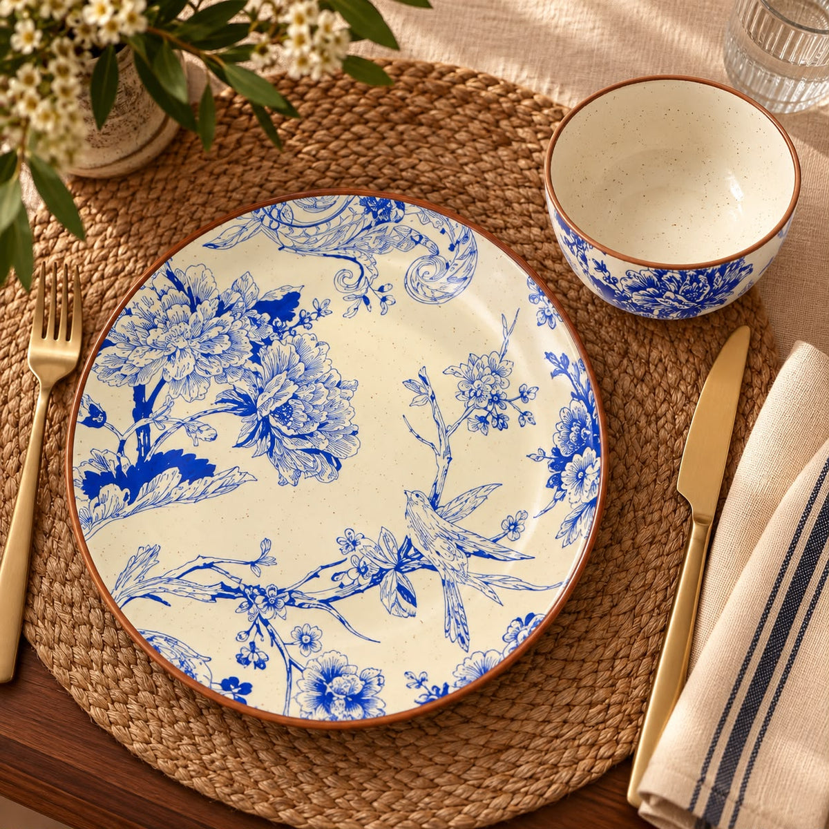The Blue WIllow Dinner Set