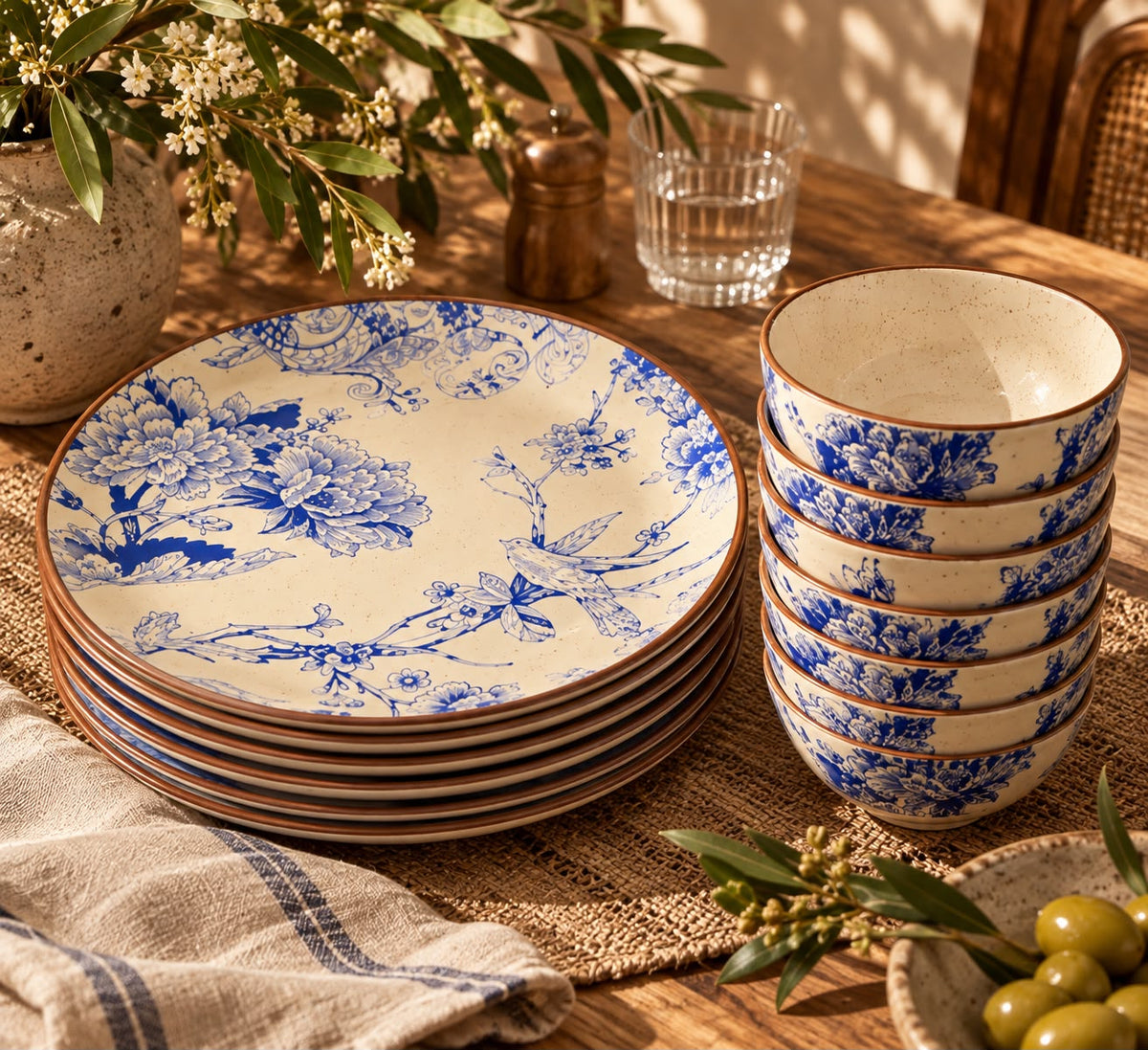 The Blue WIllow Dinner Set