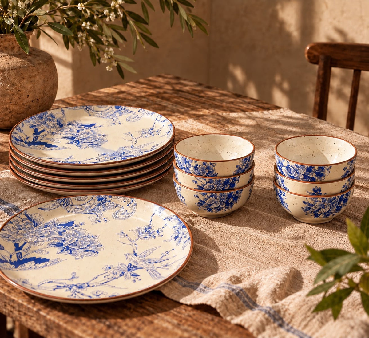 The Blue WIllow Dinner Set