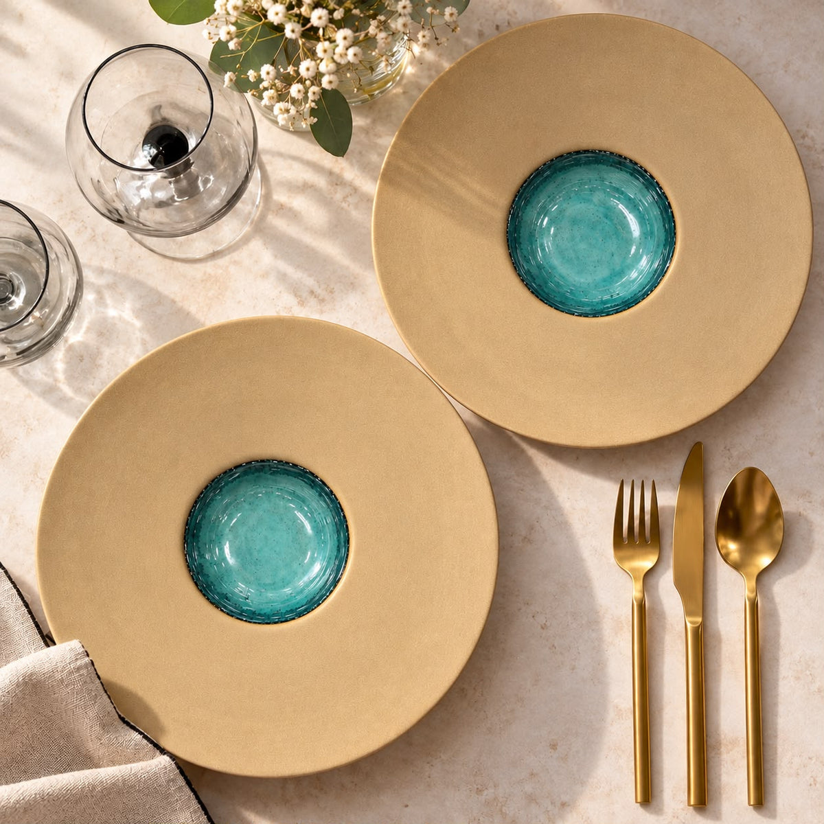 The Azure Pasta Plate