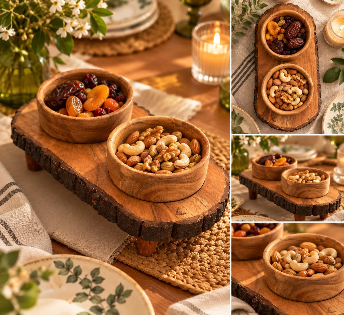The Wooden Serving Set