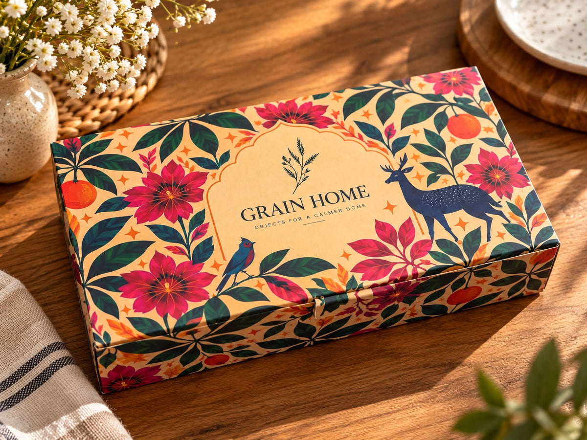 The Festive Glow Bowl & Tray Gift Set