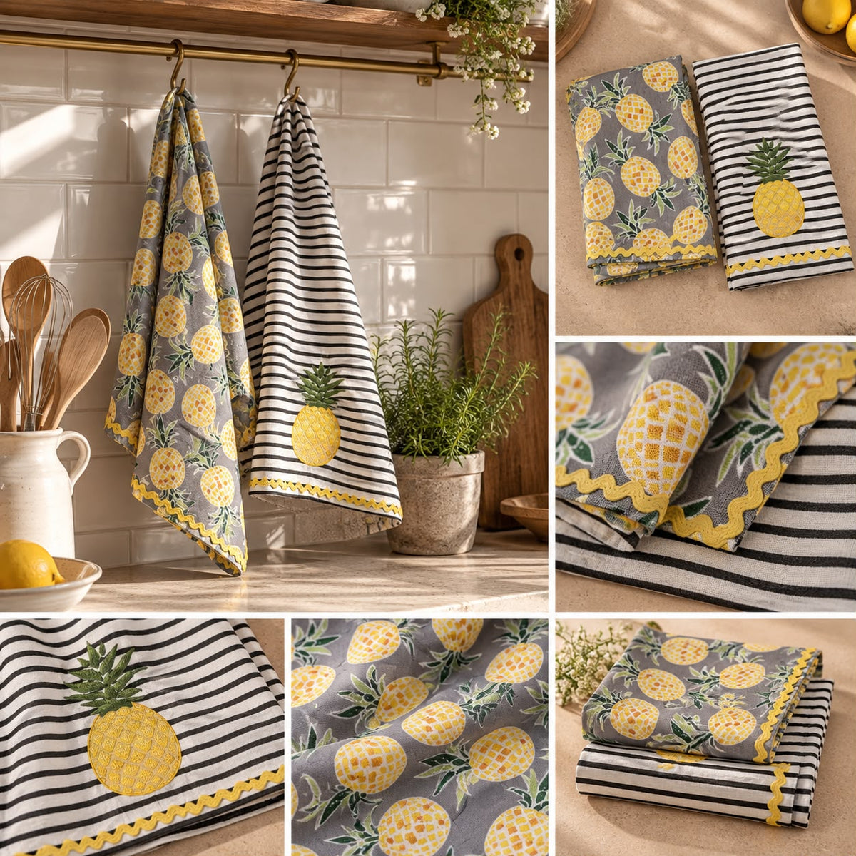The Lemon Grove Kitchen Towel Set